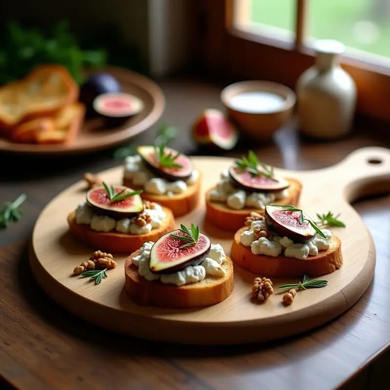 Tartín Salada de Cabral con Queso de Cabra y Nueces: Receta Gourmet en 15 Minutos