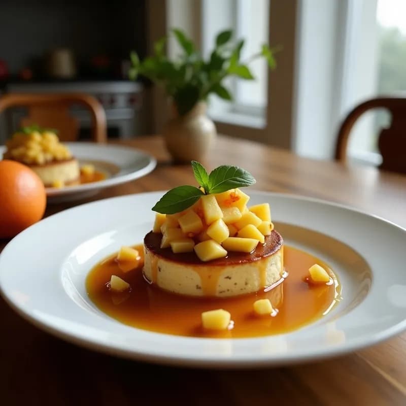Tatin Vegana de Manzana y Caramelo Salado: Receta Sin Horno y con 5 Ingredientes