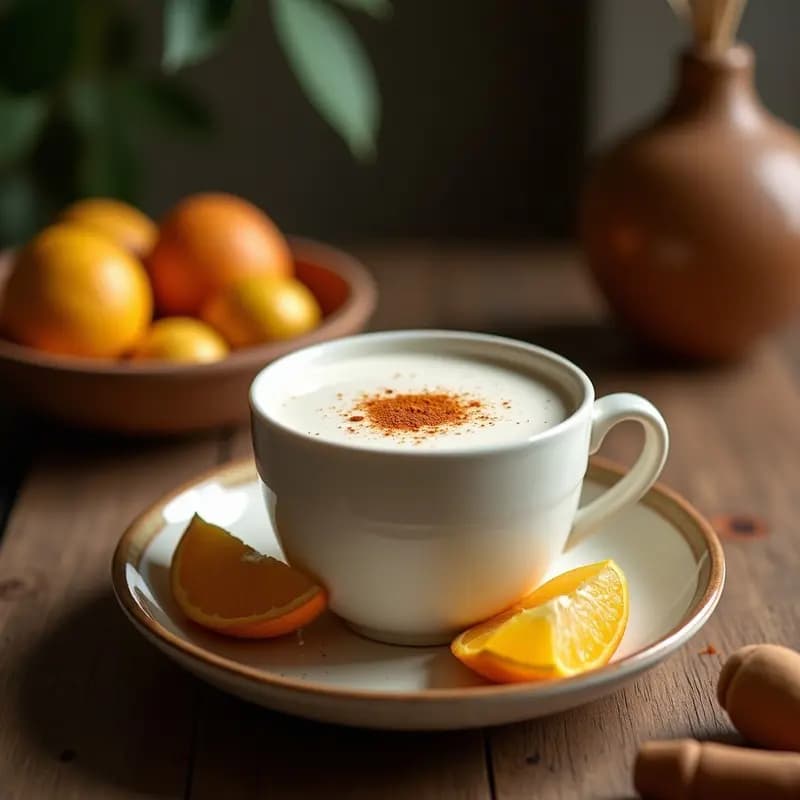 Tchai de Especias con Leche de Coco: Bebida Rusa Vegana y Recalentante en 10 Minutos