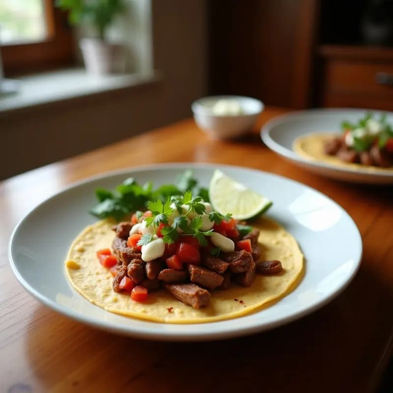 T_co de Carne Desmenuzada con Salsa de Ciruelas: Receta China Dulce-Salada en Wok