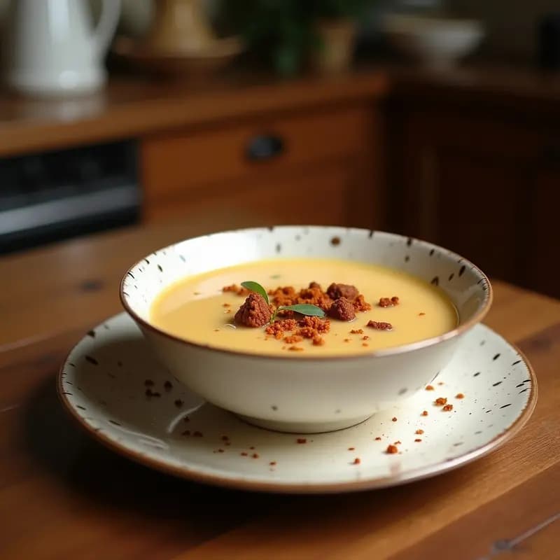 Té de Búfala con Leche de Coco y Especias: Bebida Tradicional del Tíbet Caliente y Reconfortante