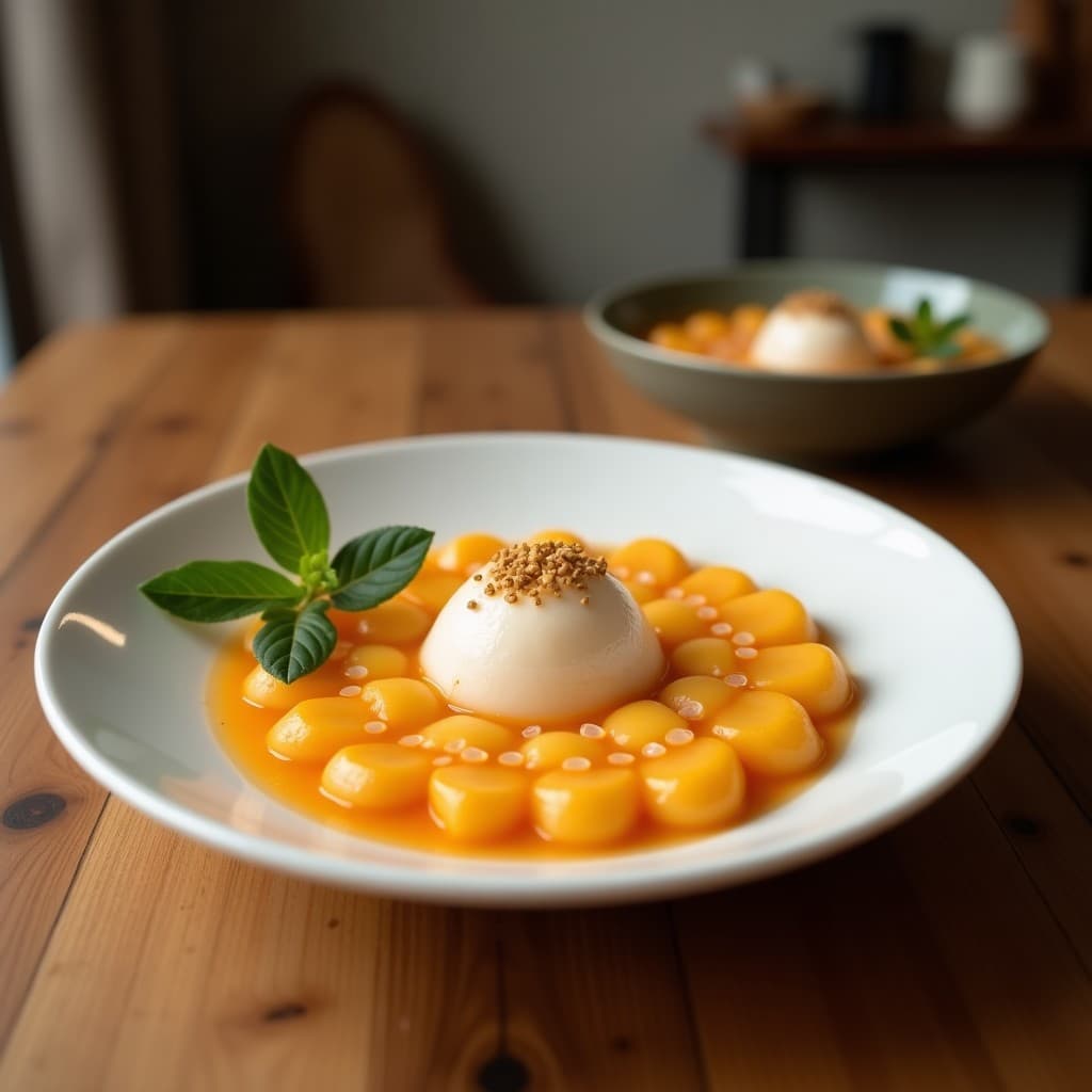Té de burbujas de Maracuyá y Melón con Perlas de Tapioca Sin Azúcar: Bebida Tailandesa Refreshing