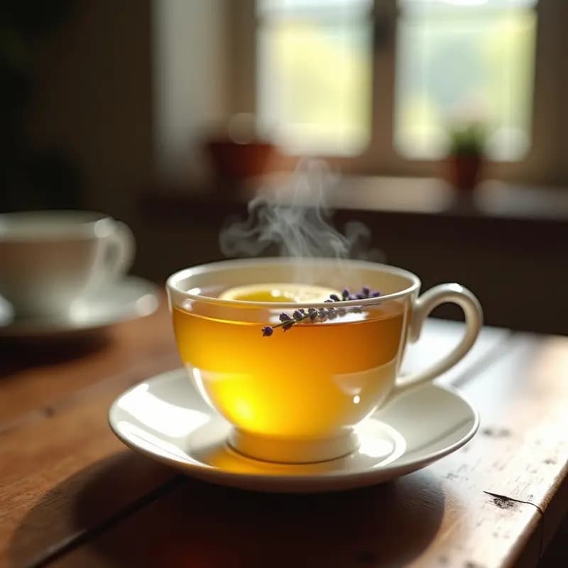 Té de Buttercup y Lavanda: Infusión Británica Relajante y Digestiva