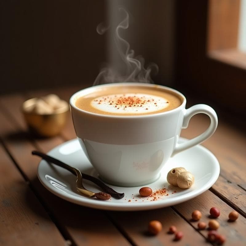 Té Chai Latte con Leche de Almendras: Bebida Indiana Sin Lactosa y Especiada