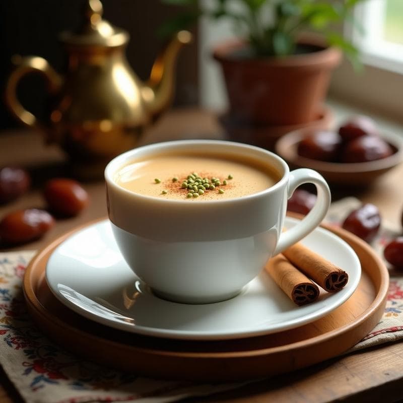 Té Chai con Leche de Camello y Cardamomo: Bebida Árabe Tradicional