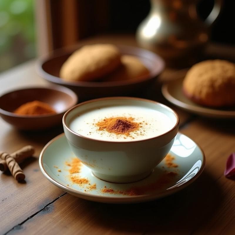 Té Chai con Leche de Coco y Especias: Bebida Caliente Vegana y Especiada