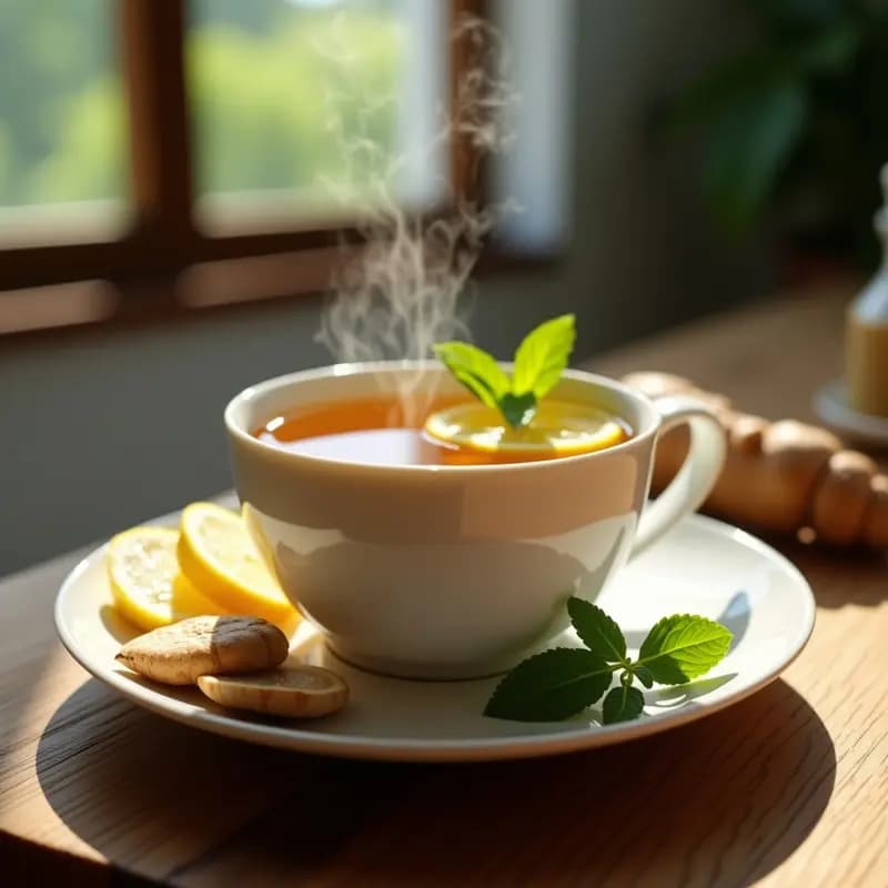Té de Hierbas Amazónicas con Guayusa y Jengibre: Bebida Energética y Antioxidante
