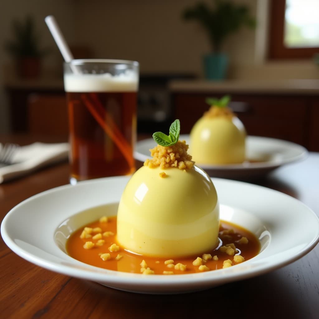 Té Helado de Carcade y Canela con Trozos de Manzana Verde: Bebida Egipcia Refrescante