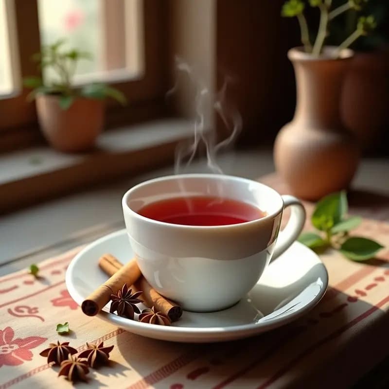 Té de Hibisco y Canela coniel: Bebida Egipcia Relajante y Sin Cafeína