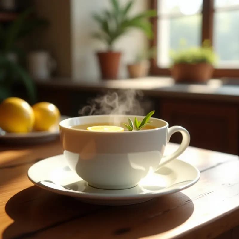 Té de Hojas de Olivo y Limón: Infusión Mediterránea Detox y Relajante