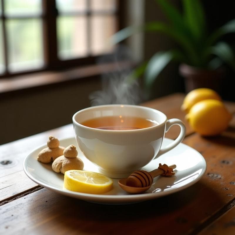 Té de Hongos Reishi y Jengibre: Bebida Chinea para Refuerzo del Sistema Inmunológico