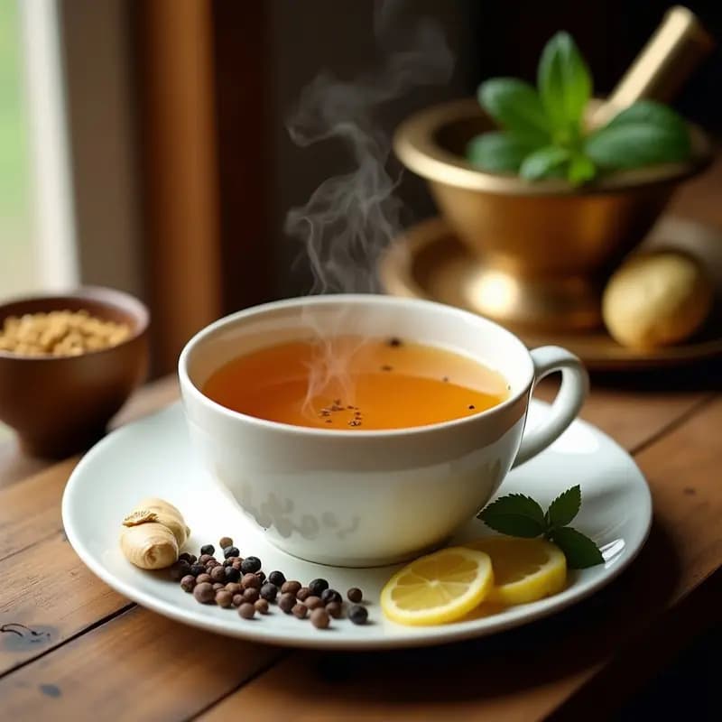 Té de Jaljeera con Jengibre y Comino: Bebida Ayurvédica para la Digestión y Detox