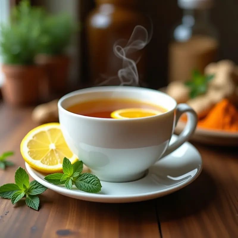 Té de Jengibre y Kurkuma con Pimienta de Jamaica: Infusión Antiinflamatoria Keto