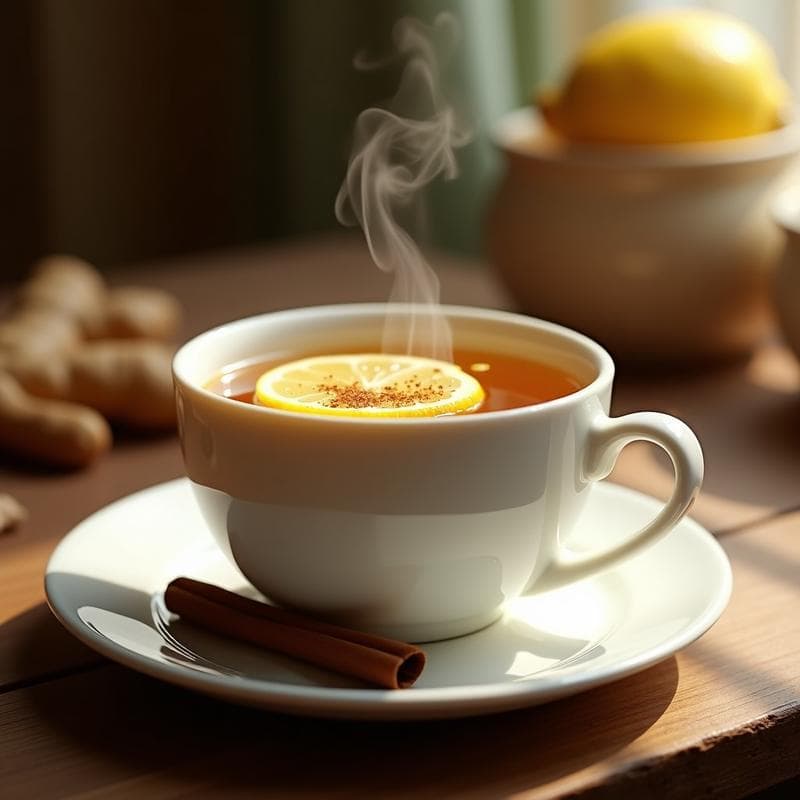 Té de Jengibre con Limón y Miel: Bebida Reconfortante y Casera Anti-Resfriados