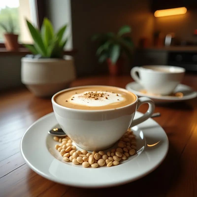 Té Latte de Último Momento con Especias de Bombón y Leche de Avena: Bebida Viral para Instagram