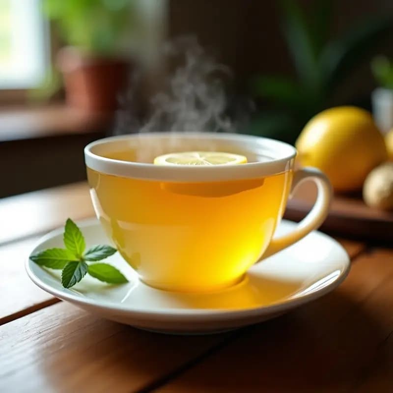 Bebida de Té de Maracuyá con Jengibre y Limón: Infusión Peruana Antioxidante y Digestiva