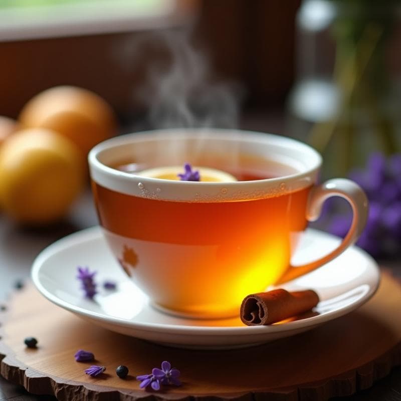 Té de Maracuyá y Lavanda: Infusión Relajante Sin Cafeína para la Noche