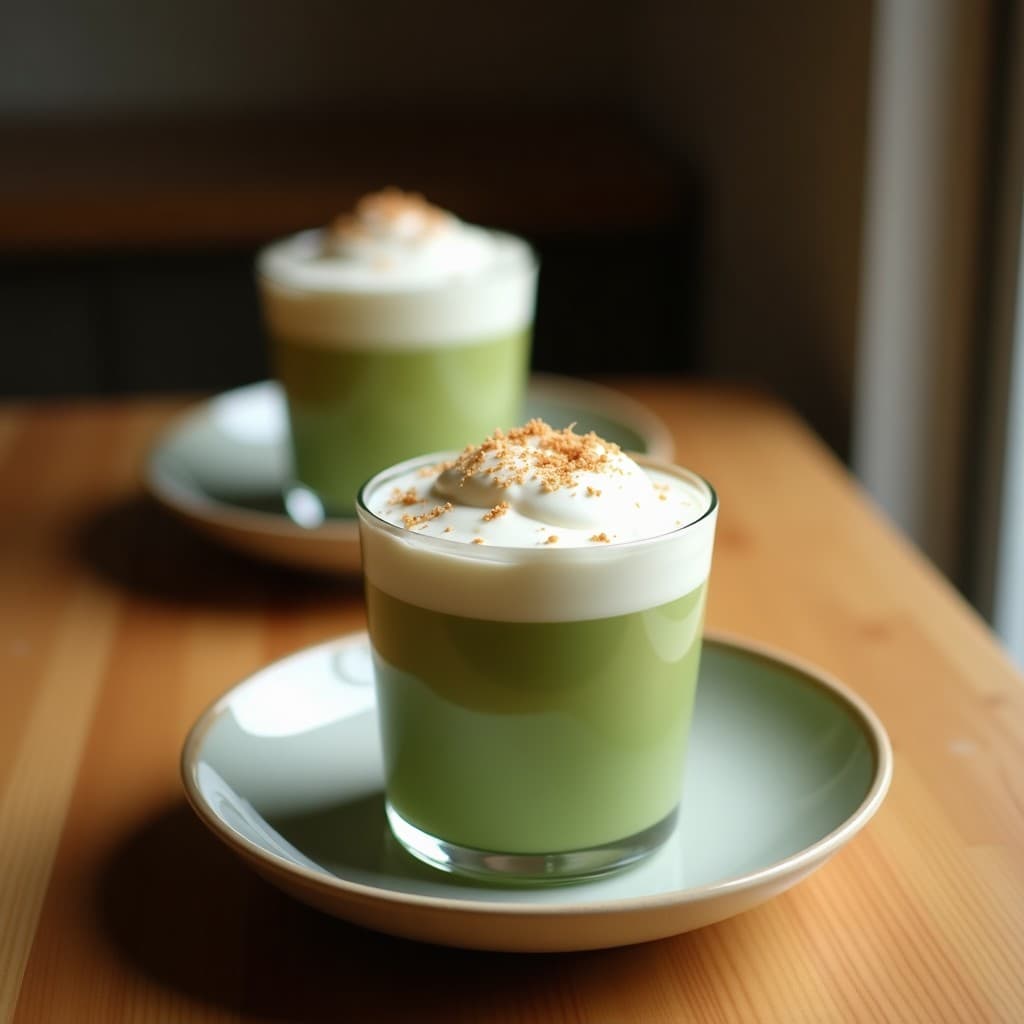 Té Matcha Latte con Espuma de Coco: Bebida Energética Vegana y Sin Lactosa en 5 Minutos