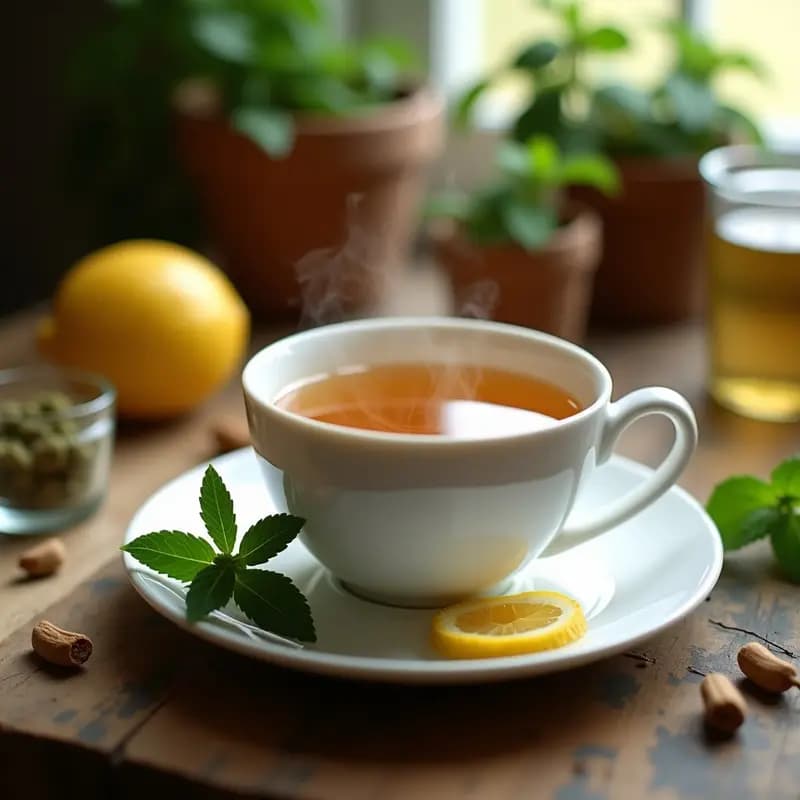 Té de hierbas Moroccan Mint con Miel: Infusión Refrescante y Tradicional