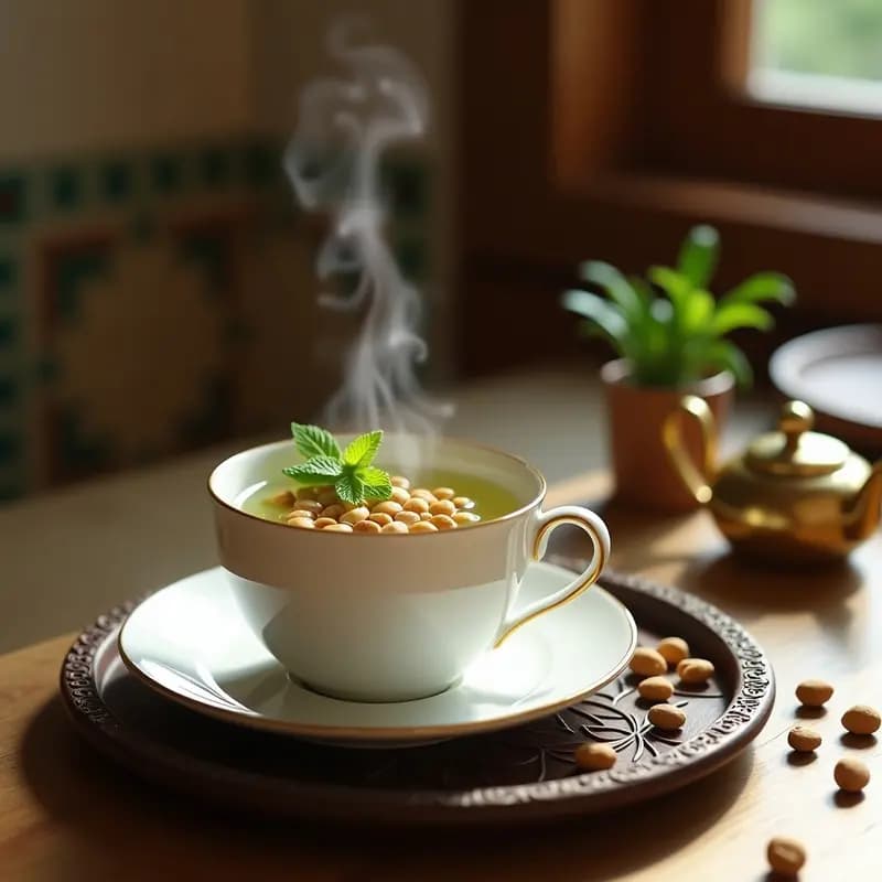Té de Mentha con Piñones: Bebida Marroquí Tradicional y Relajante