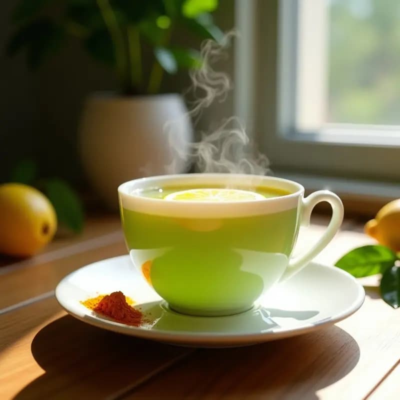 Té de Moringa y Limón: Infusión Energética y Rica en Hierro para el Desayuno