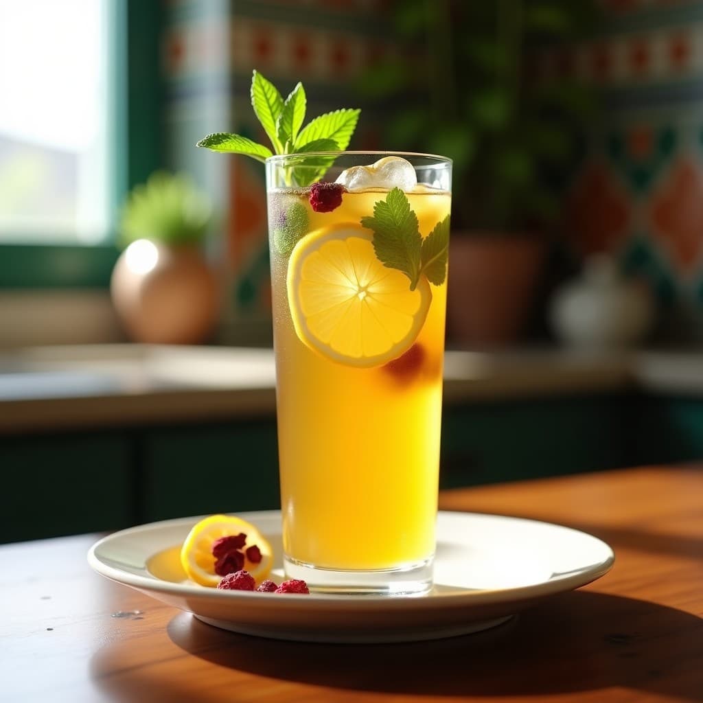 Té Moruno con Hierbabuena y Limón: Bebida Marroquí Refrescante y Digestiva