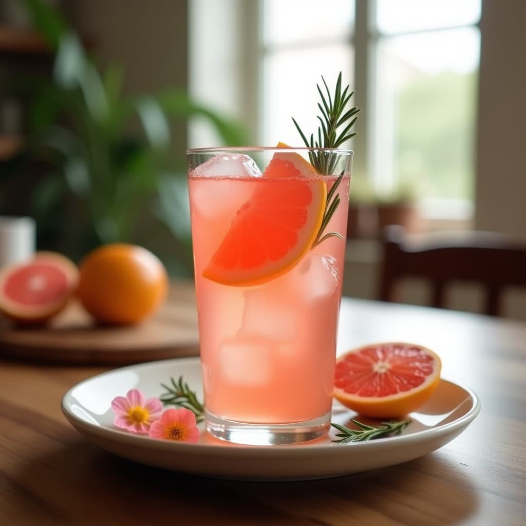 Té de Pomelo y Jengibre con Esencia de Rosa: Bebida Detox y Quema Grasas