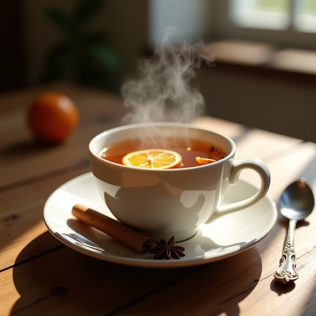 Té de Raíz de Regaliz y Canela con Toque de Anís Estrella: Infusión Relajante para Digestión