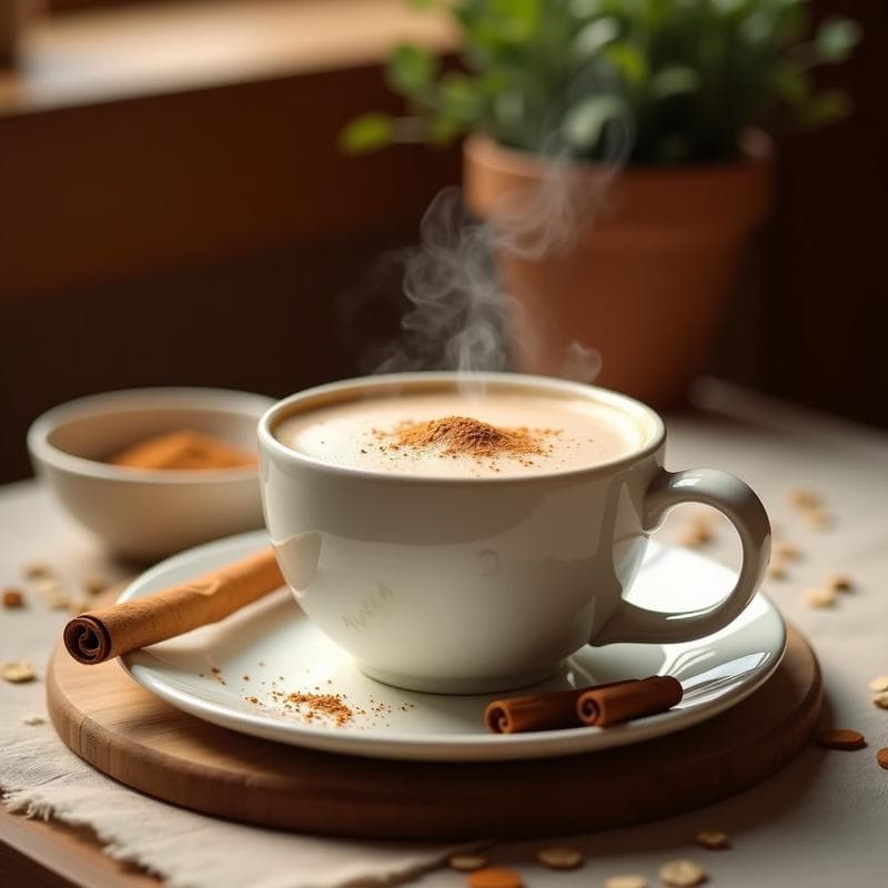 Té de Rooibos con Leche de Avena y Canela: Bebida Reconfortante Sin Cafeína en 5 Minutos