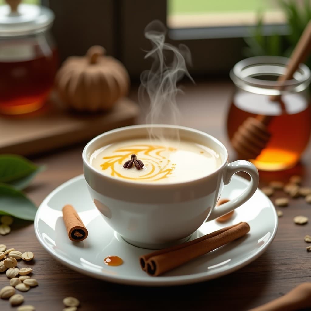 Té de Rooibos con Leche de Avena y Miel de Manuka: Bebida Sudafricana Antiinflamatoria