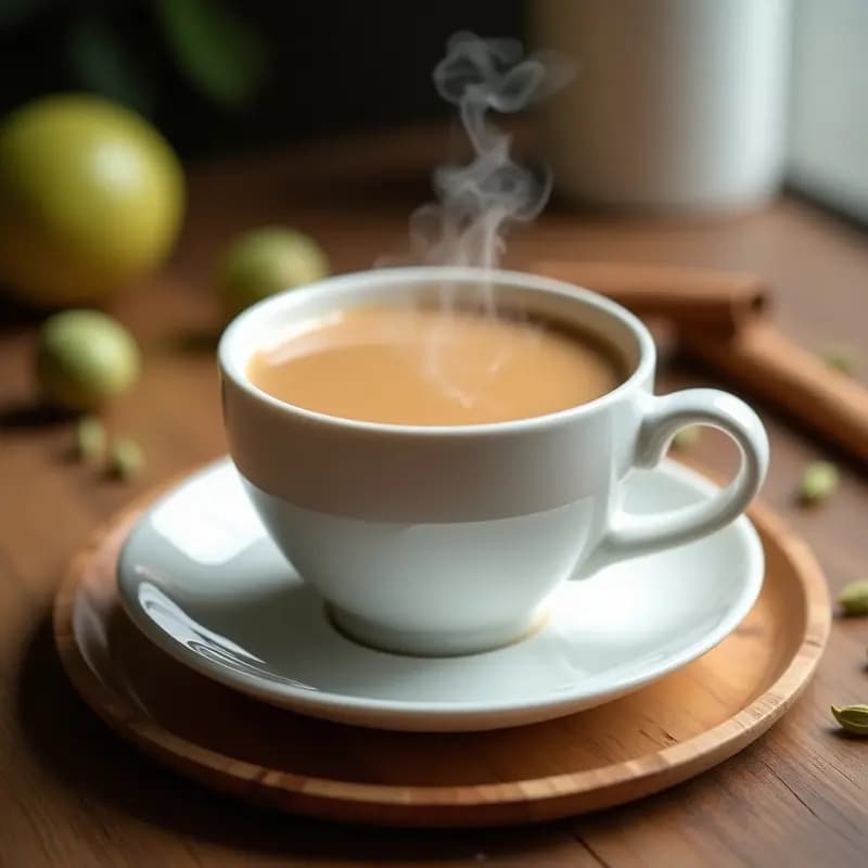Té de Rooibos con Leche de Soja y Cardamomo: Bebida Relajante Sin Lactosa y Sin Azúcar