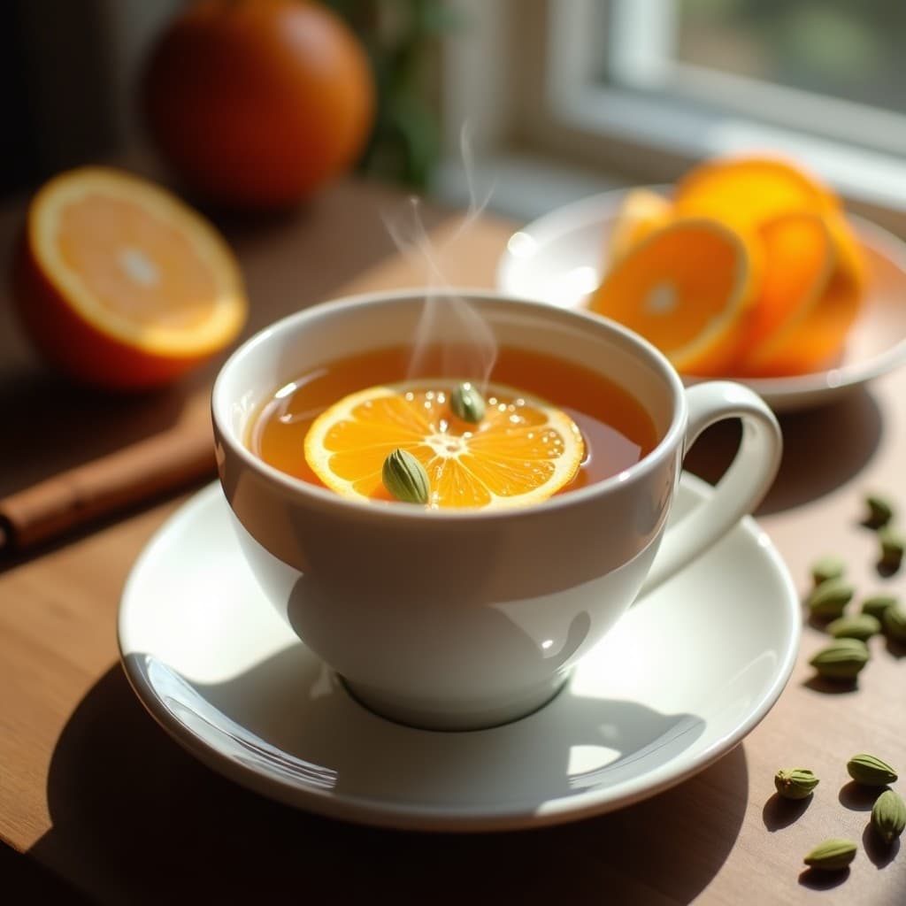 Té de Rooibos con Naranja y Cardamomo: Bebida Sudafricana Antiinflamatoria y Sin Cafeína
