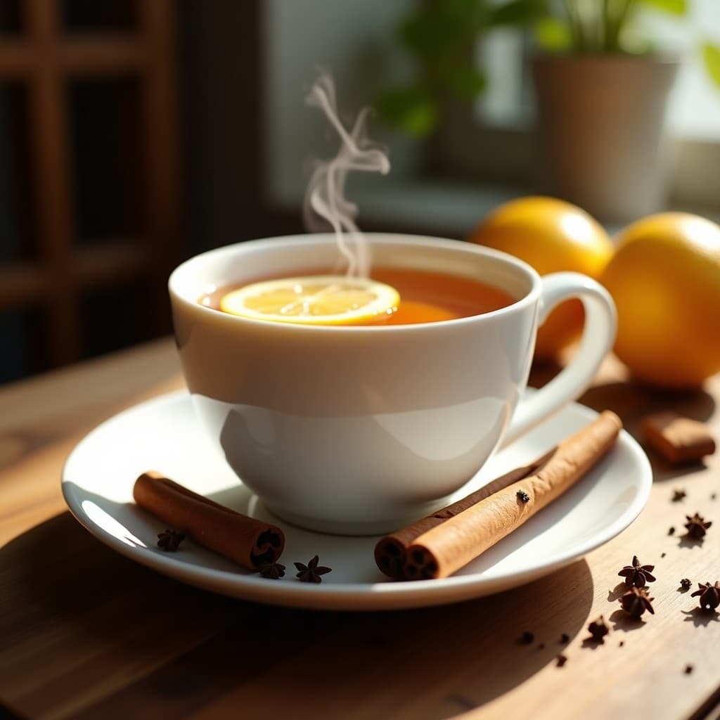 Té de Última Cosecha con Canela y Clavo: Bebida Reconfortante y Antiinflamatoria