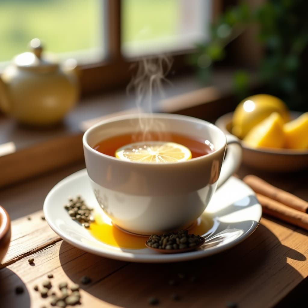 Té de Última Cosecha con Limón y Miel de Manuka: Bebida Inmunoestimulante y Relajante