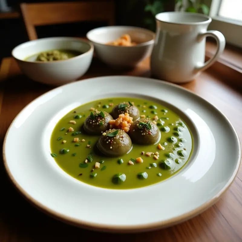 Té Verde con Jasmine y Burbujas de Lichi: Bebida China Modernizada y Elegante
