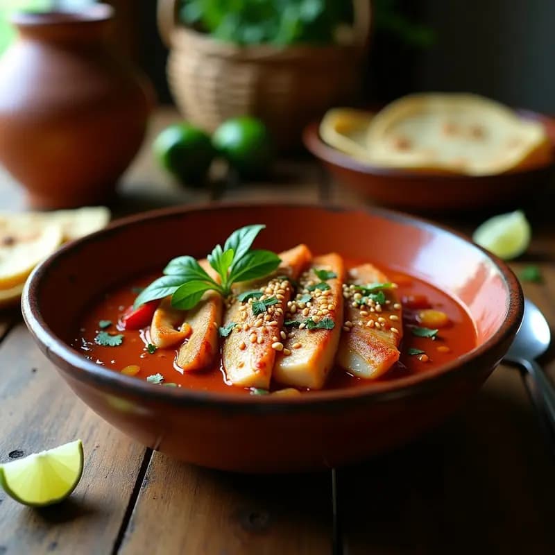 Téllez a la Talla: Pescado estofado Michoacano con Chile Pasilla en 40 Minutos