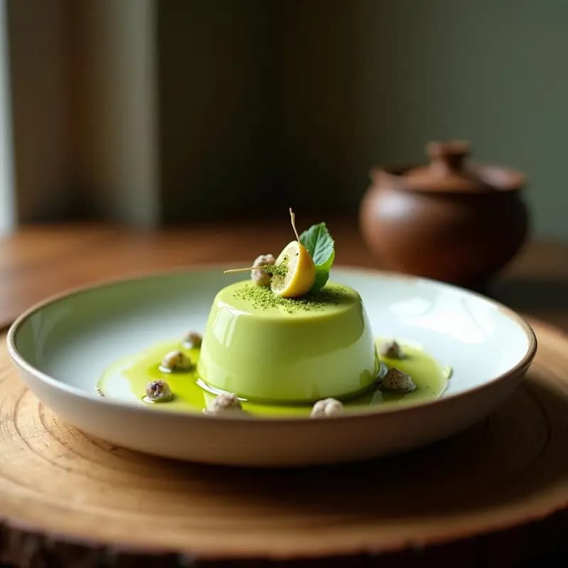Tembleque de Coco y Matcha: Postre Puertorriqueño Vegano con Superalimentos