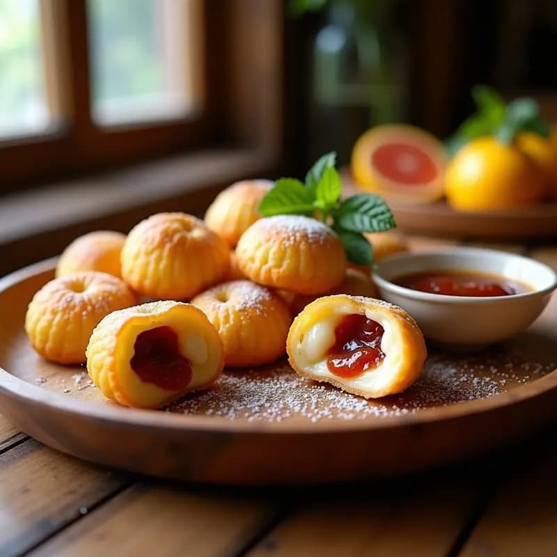 Tequeños de Queso y Guayaba Rellenos de Mermelada de Higo: Aperitivo Venezolano Crujiente