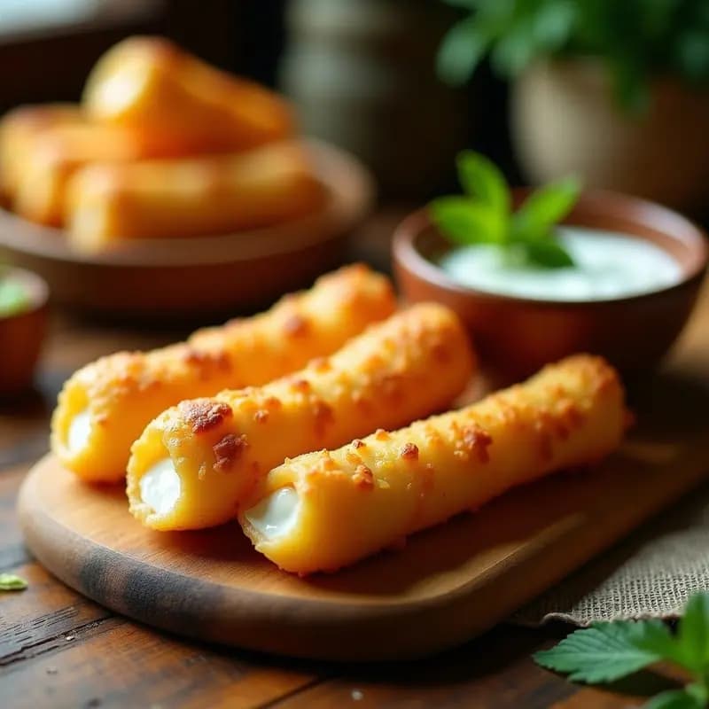 Tequeños de Queso con Masa de Harina de Yuca: Aperitivo Venezolano Crujiente en Horno