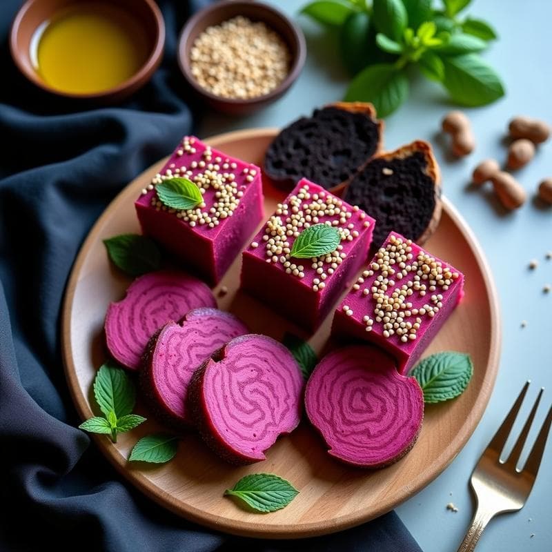 Terrina de Remolacha y Anacardos: Aperitivo Vegano Sin Cocción y Alta en Magnesio