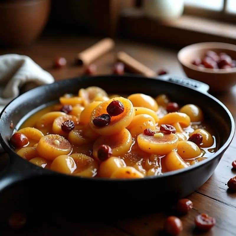 Tfaya Marroquí: Receta Tradicional de Cebolla Caramelizada con Pasas y Canela en 30 Minutos