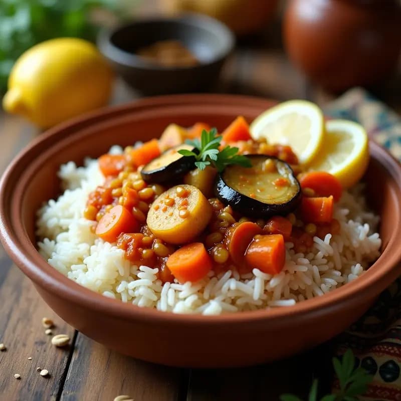 Thieboudienne Senegalés: Arroz con Pescado y Verduras en Una Solo Olla