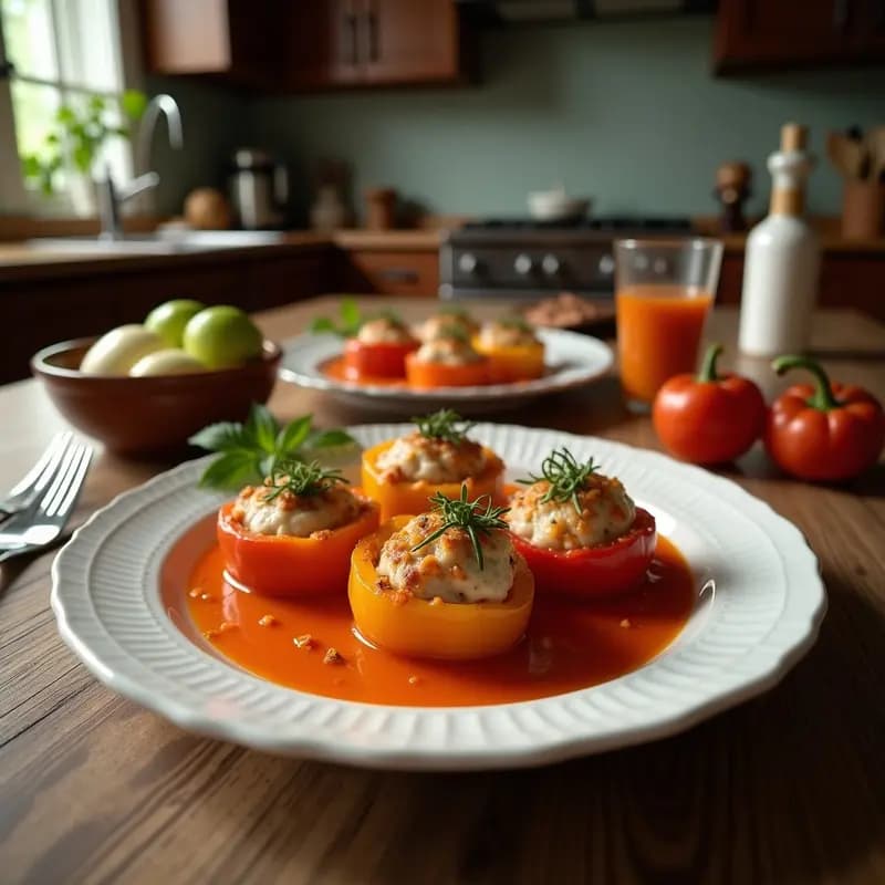Tigres rellenos de bacalao y pimiento: Tapa asturiana crujiente y jugosa