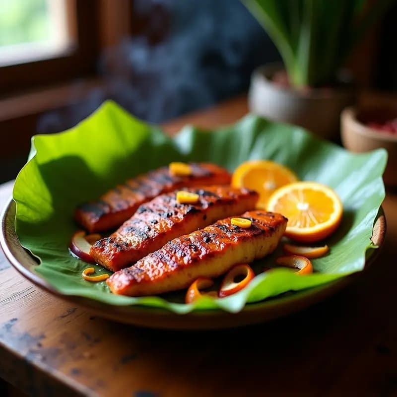 Tikin Xic de Pescado con Achote y Naranja Agria: Receta Yucatana Auténtica en Grill