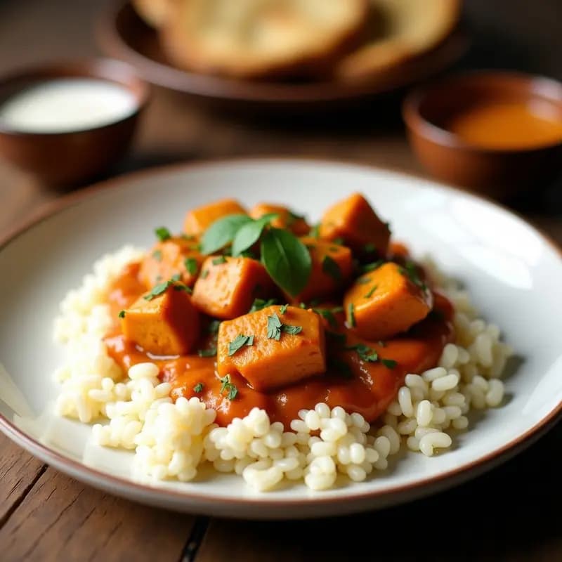Tikka Masala de Jackfruit con Leche de Coco: Receta India Vegana y Alta en Fibra