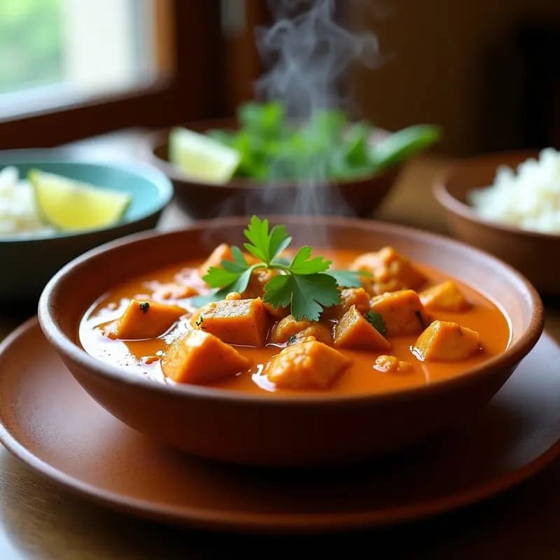 Tikka Masala de Jackfruit: Receta India Vegana con Toque Picante y Cremoso