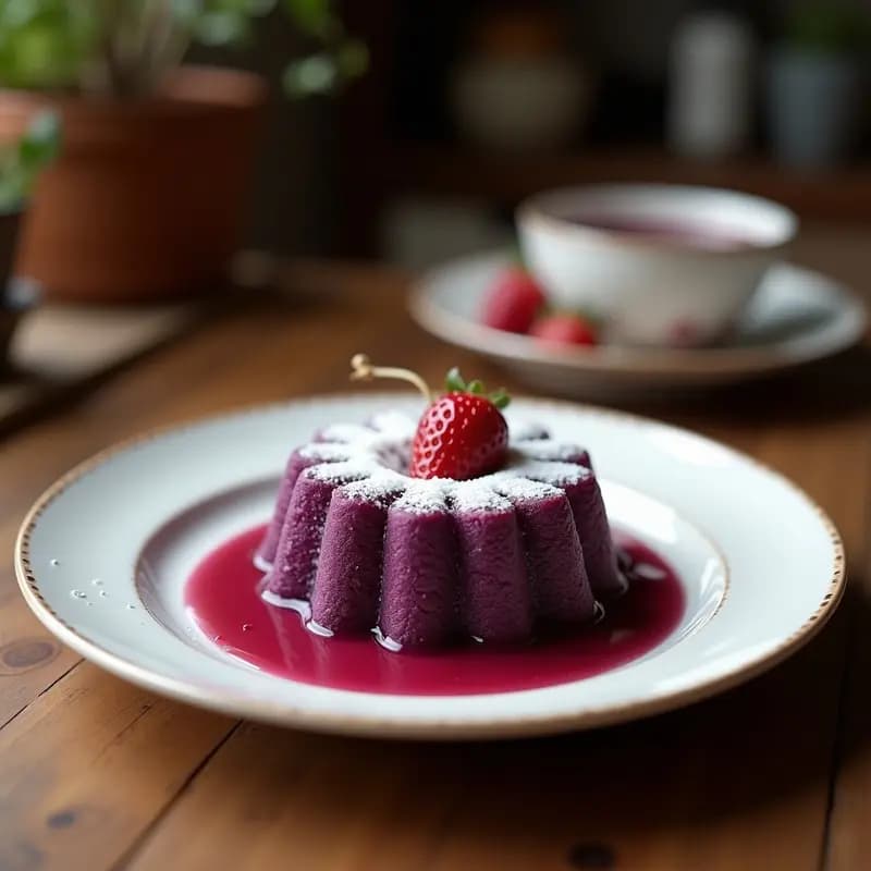 Tikoy de Batata Morada y Coco: Postre Filipino Vegano y Sin Gluten
