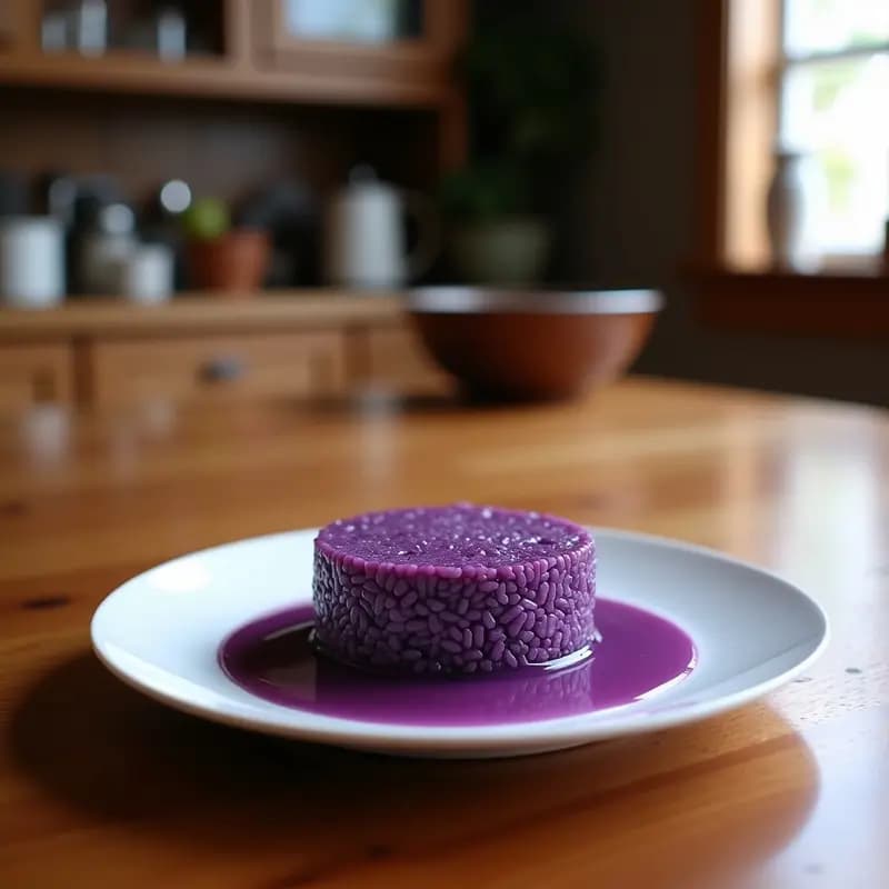 Tikoy de Ube y Coco Morado: Postre Filipino Sin Gluten en Airfryer