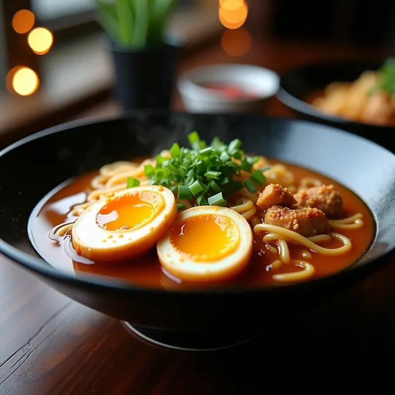 TikTok Ramen de Pollo con Huevos Marinhados: Receta Corea-Japonesa Viral en 30 Minutos