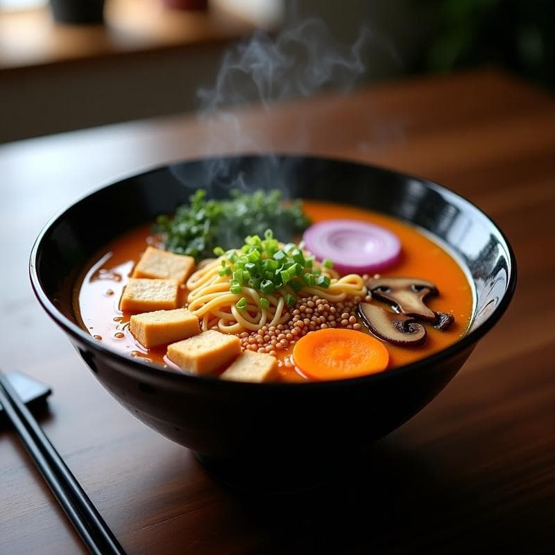 Ramen Vegano Especiado: Receta TikTok Viral en 15 Minutos con Toque Picante